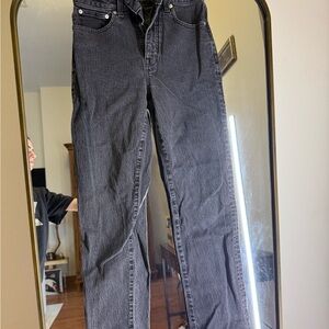 Madewell Black Denim Jeans